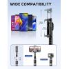 image41 Phone for Tripod Selfie Stick Tripod Stand with Wireless Remote Extendable Aluminum Cell Phone Tripod Stand 360Rotate Lightweight ampamp Portable Tripod Compatible with iPhoneAndroid PinkBlack