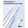image41 Phone for Tripod Selfie Stick Tripod Stand with Wireless Remote Extendable Aluminum Cell Phone Tripod Stand 360Rotate Lightweight ampamp Portable Tripod Compatible with iPhoneAndroid PinkWhite