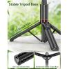 image52quot Selfie Stick Tripod Aluminum Allin1 Extendable Cell Phone Tripod Stand with Remote 360 Rotate Lightweight ampamp Portable Travel Tripod for Cell Phone Compatible with iPhone 16151413Android