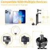 image62quot Aluminum Alloy Selfie Stick Phone Tripod with Wireless Remote Compatible with iPhone 15 14 13 12 11 pro Xs Max Xr X Android Samsung Smartphone Expandable for Travel Selfies Video Recording VlogBlackwith handle