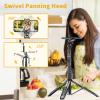 image62quot Aluminum Alloy Selfie Stick Phone Tripod with Wireless Remote Compatible with iPhone 15 14 13 12 11 pro Xs Max Xr X Android Samsung Smartphone Expandable for Travel Selfies Video Recording VlogBlackwith handle