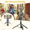 image62quot Aluminum Alloy Selfie Stick Phone Tripod with Wireless Remote Compatible with iPhone 15 14 13 12 11 pro Xs Max Xr X Android Samsung Smartphone Expandable for Travel Selfies Video Recording VlogBlackwith handle