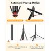 image68quot Automatic Tripod AutoOpen Phone Tripod Stand with Magnetic Remote Allin1 Extendable Selfie Stick Travel Tripods for Cell Phone 360 Rotate Stable iPhone Selfie Stick for Video Recording