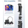 image75quot Phone Tripod Selfie Stick with Remote and Phone Holder Extendable Tripod for iPhone Aluminum Cellphone TripodStand 360 Rotation Travel Tripods Compatible with iPhone Android GoPro