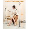 image75quot Phone Tripod ampamp Selfie Stick Extendable Cell Phone Tripod Stand with Wireless Remote and Phone Holder Stable Tripod for iPhone Travel Tripod Compatible with iPhone 151413 Pro MaxAndroid