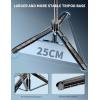 imageAluminum 71quot Phone Tripod with Remote Extendable ampamp Compatible with iPhone 151413AndroidCameraBlack