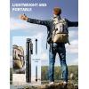 imageAluminum 71quot Phone Tripod with Remote Extendable ampamp Compatible with iPhone 151413AndroidCameraBlack