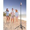 imageAluminum 71quot Phone Tripod with Remote Extendable ampamp Compatible with iPhone 151413AndroidCameraBlack