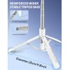 imageAluminum 71quot Phone Tripod with Remote Extendable ampamp Compatible with iPhone 151413AndroidCameraWhite