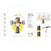 imageAuto Face Tracking Tripod with 2 Selfie Ring Light 360 Rotation Face Body Phone Holder Smart Shooting Camera Mount with Remote Rechargeable Smart Shooting Holder for Vlog Streaming Video Tiktok