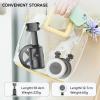 imageAuto Face Tracking Tripod with 2 Selfie Ring Light 360 Rotation Face Body Phone Holder Smart Shooting Camera Mount with Remote Rechargeable Smart Shooting Holder for Vlog Streaming Video Tiktok