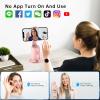 imageAuto Tracking Phone Holder Auto Face Tracking Tripod Portable Allinone Smart Selfie Stick 360 Rotation Fast Face ampamp Object Tracking Cameraman Robot Mount for Phone Video Vlog Live StreamingBlackPink