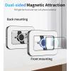 imageDoubleSided Magnetic Phone Ring Light with Mini Tripod Stand448 LED 6000mAh Rechargeable RGB Selfie Light for iPhoneHandheld Stabilizer with Light for MagsafePhonesVideo RecordingMakeupPhotosBlack
