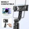 imagePortable 41 Inch Selfie Stick Phone Tripod with Wireless Remote Extendable Tripod Stand 360 Rotation Compatible with iPhone 14 13 12 11 pro Xs Max Xr X 8 7 6 Plus Android Samsung SmartphoneBlack