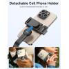 imagePortable Selfie Stick 4 in 1 Extendable Phone Tripod Stand with Detachable Wireless Remote ampamp Phone Holder 360 Rotating Mini Travel Tripod Compatible with iPhone 16151413 ProAndroidGopro