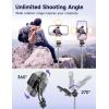 imageSelfie Stick Tripod with 2 Light 3 Light Modes ampamp 6 Brightness Levels Extendable Phone Tripod with Detachable Remote ampamp Phone Holder Portable Camera Tripod Compatible with iphone16 15 14 13AndroidBlack