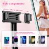 imageSelfie Stick Tripod with Fill Light All in One Extendable Selfie Stick with Detachable Wireless Remote Flexible Phone Tripod Stand Compatible with iPhoneGalaxy Compact Size ampamp LightweightBlack  With Light