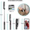 imageStable Selfie Stick Tripod with Fill Light 44 Inch Extendable Selfie Stick with Wireless Remote and Tripod Stand 360 Rotation for iPhone 1514131211 ProXS MaxXRX Samsung and Smartphone WhiteBlack
