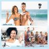 imageStable Selfie Stick Tripod with Fill Light 44 Inch Extendable Selfie Stick with Wireless Remote and Tripod Stand 360 Rotation for iPhone 1514131211 ProXS MaxXRX Samsung and Smartphone WhiteBlack