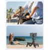 imageTripod for iPhone Extendable Flexible Camera Tripod with Wireless Remote 360 Ball Head Portable Travel Selfie Stick Cell Phone Stand for Live Streaming Vlogging Compatible with Cellphone Camera