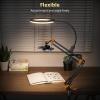imageUBeesize 10quot Ring Light with Overhead Phone Mount LED Selfie Light with Stand and Phone Holder Desk Light for iPhone Desk Tripod for Video Recording YouTube TikTok Live Stream Cooking VlogDeskmounted