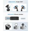 imageUBeesize Phone Tripod Pro S Premium Flexible Phone Tripod with Wireless Remote Mini Tripod Stand for Camera GoProMobile Upgraded BlackTripod S