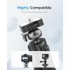 imageUBeesize Phone Tripod Pro S Premium Flexible Phone Tripod with Wireless Remote Mini Tripod Stand for Camera GoProMobile Upgraded BlackTripod S