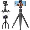 imageUBeesize Phone Tripod Pro S Premium Flexible Phone Tripod with Wireless Remote Mini Tripod Stand for Camera GoProMobile Upgraded BlackTripod T33