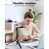 imageUBeesize Magnetic Tripod for iPhone with Remote 64 Extendable Phone Stand for Video RecordingVlogging N52 Strong Holder for iPhone 1215Android Portable Travel Selfie Stick TripodBlackBlack