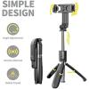 imagePortable Selfie Stick Handheld Phone Tripod Stand with Detachable Wireless Remote Selfie Stick Tripod for iPhone 14 13 12 11 pro Xs Max Xr X 8 7 Plus Android Moto Samsung Google Smartphone More