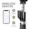 imagePortable Selfie Stick Handheld Phone Tripod Stand with Detachable Wireless Remote Selfie Stick Tripod for iPhone 14 13 12 11 pro Xs Max Xr X 8 7 Plus Android Moto Samsung Google Smartphone More