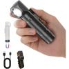 imageTONEOF Mini LED Flashlight RechargeableMagnetic High Lumens 4000 mAh EDC FlashlightsTactical Grade Aluminum Waterproof Head Flashlight with Band for CampingEmergencyHikingKeychainPocket