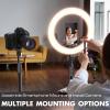 imageUBeesize Upgraded 12 Ring Light with 62 Tripod Stand and Magnetic Phone HolderLED Selfie RingLight for iPhone with Wireless RemoteCircle Light for TiktokYouTubePhotographyMakeupLive StreamBlack