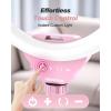 imageUBeesize Upgraded 12 Ring Light with 62 Tripod Stand and Magnetic Phone HolderLED Selfie RingLight for iPhone with Wireless RemoteCircle Light for TiktokYouTubePhotographyMakeupLive StreamPink