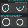 imageUBeesize Upgraded 12 Ring Light with 62 Tripod Stand and Magnetic Phone HolderLED Selfie RingLight for iPhone with Wireless RemoteCircle Light for TiktokYouTubePhotographyMakeupLive StreamBlack