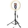imageUBeesize Upgraded 12 Ring Light with 62 Tripod Stand and Magnetic Phone HolderLED Selfie RingLight for iPhone with Wireless RemoteCircle Light for TiktokYouTubePhotographyMakeupLive StreamBlack