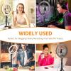 imageUBeesize 12 RGB Selfie Ring Light with 62 Extendable Tripod Stand ampamp Remote LED Light with Phone Holder for Video RecordingMakeupContent Creator YouTubeTikTokTwitch Phone Camera ampamp WebcamBlack