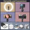 imageUBeesize 12 RGB Selfie Ring Light with 62 Extendable Tripod Stand ampamp Remote LED Light with Phone Holder for Video RecordingMakeupContent Creator YouTubeTikTokTwitch Phone Camera ampamp WebcamBlack