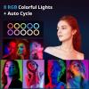 imageUBeesize 12 RGB Selfie Ring Light with 62 Extendable Tripod Stand ampamp Remote LED Light with Phone Holder for Video RecordingMakeupContent Creator YouTubeTikTokTwitch Phone Camera ampamp WebcamRGB White Warm Daylight