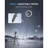 imageUBeesize 12 inch Ring Light with Stand Selfie Ring Light with 50quot Extendable Tripod Stand ampamp Phone Holder for Live StreamMakeupYouTube VideoStandard