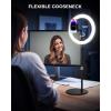imageUBeesize 12quot Desk Ring Light with Stand ampamp Phone Holder  Adjustable Studio Light for PhotographyZoom Meetings YouTube TikTok Live StreamingClassic Model