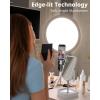 imageUBeesize 12quot Ring Light with 62quot Tripod Stand Professional Big Ring Light with Phone Holder and Remote Full Screen Lighting for Makeup Live Stream YouTube Video Recording Photography12in