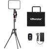 imageUBeesize 2 Pack LED Video Light Kit Photography Lighting 13quot Studio Lights with 65quot Tripod Stand and Phone Holders Podcast Lighting for Video RecordingTiktokYouTube1pack