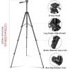 imageUBeesize 54 Camera Tripod Phone Tripods for iPhone with Bag Travel Tripode Stand with Remote Compatible with iPhone 17161514131211 Android Phones Cameras DSLR and Gopro50