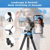 imageUBeesize 54 Camera Tripod Phone Tripods for iPhone with Bag Travel Tripode Stand with Remote Compatible with iPhone 17161514131211 Android Phones Cameras DSLR and Gopro50