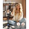 imageUBeesize 70 Auto Face Tracking Tripod 360 Rotation with Stand Phone Tripod with Fill Light Selfie Stick ampamp Phone Stand for Recording VlogLive StreamVideoTikTok Compatible with iPhoneAndroid