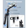 imageUBeesize 70 Auto Face Tracking Tripod 360 Rotation with Stand Phone Tripod with Fill Light Selfie Stick ampamp Phone Stand for Recording VlogLive StreamVideoTikTok Compatible with iPhoneAndroid