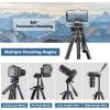 imageUBeesize 74quot Camera Tripod with Phone Holder and Remote Heavy Duty Tripod Stand with Portable Bag for Phone and Camera Compatible with DSLR Cameras Cell Phones Spotting Scopes and Binoculars67Inches