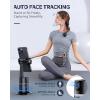 imageUBeesize Auto Face Tracking Tripod with Adjustable Desk Tripod 360 Rotating vlogging kit for iPhone with Remote ampamp Gesture Control Rechargeable Selfie Fill Light No App Required
