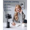 imageUBeesize Auto Face Tracking Tripod with Adjustable Desk Tripod 360 Rotating vlogging kit for iPhone with Remote ampamp Gesture Control Rechargeable Selfie Fill Light No App Required
